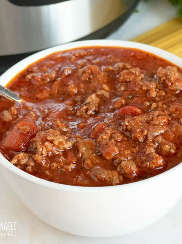 Instant Pot Meat Sauce