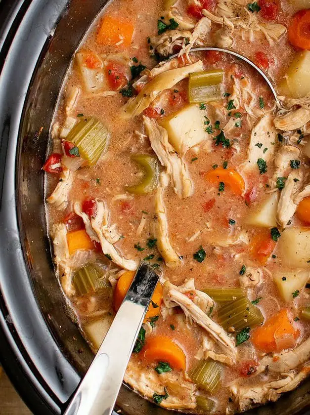 Slow Cooker Chicken Stew