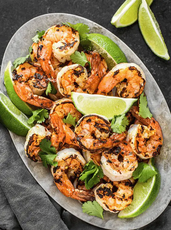 Cilantro Lime Grilled Shrimp