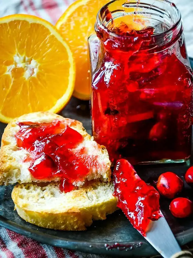 Spiced Cranberry and Orange Marmalade