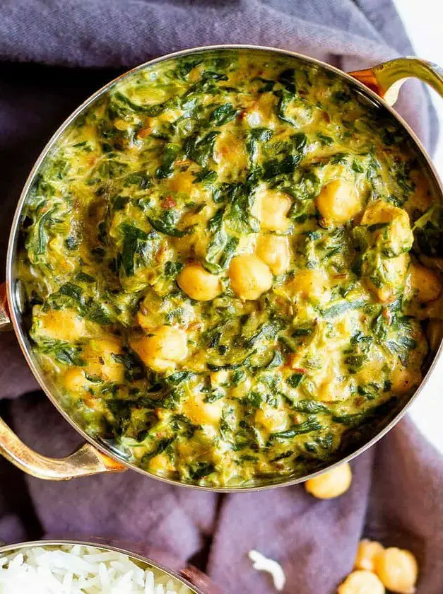 Vegan Saag Chana