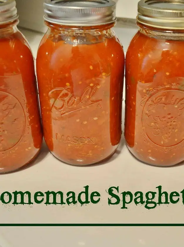 Homemade Spaghetti Sauce