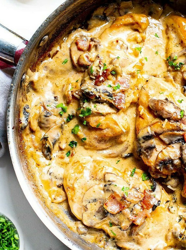 Creamy Mushroom Chicken