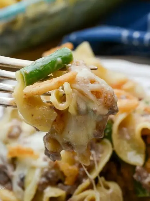 Easy Hamburger French Onion Casserole