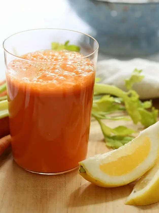 Carrot Ginger Turmeric Juice