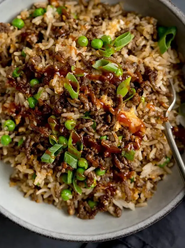 Minced Beef Fried Rice