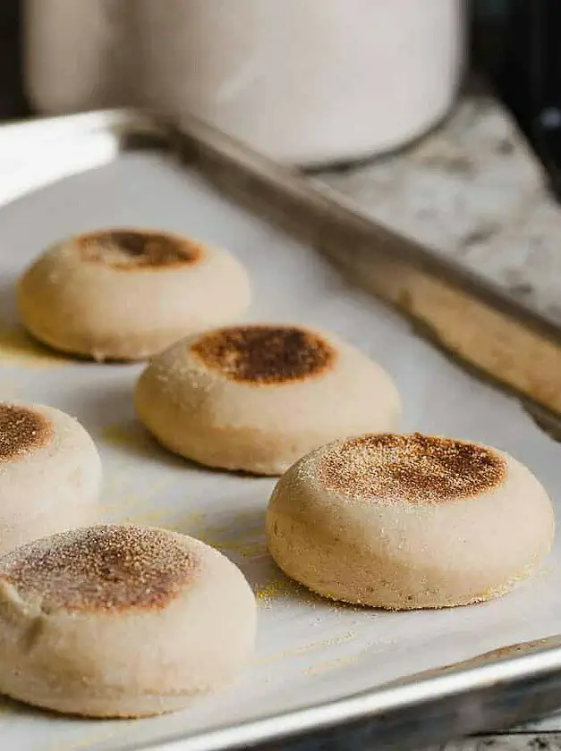 Sourdough English Muffins