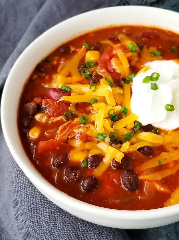 Stovetop Chicken Chili