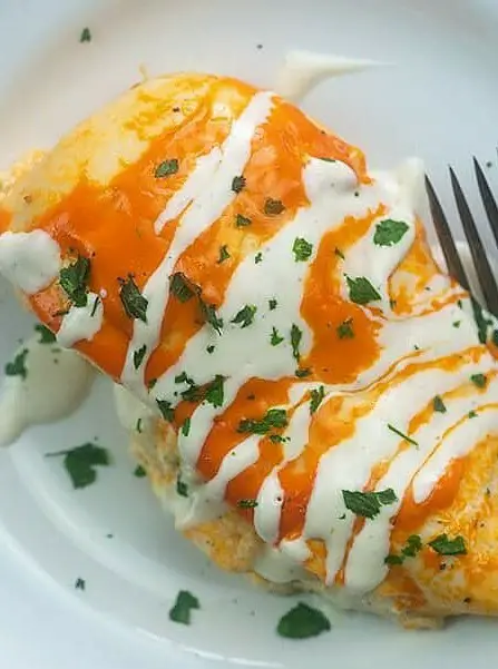 Buffalo Ranch Stuffed Chicken