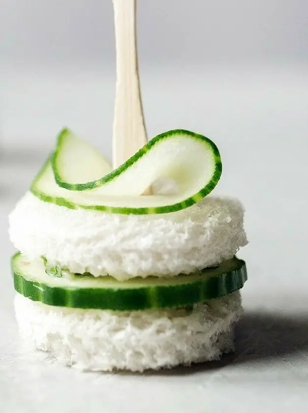 Easy Cucumber Tea Sandwiches