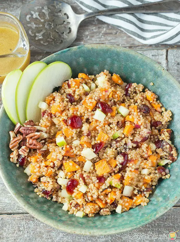 Apple Sweet Potato Quinoa Salad