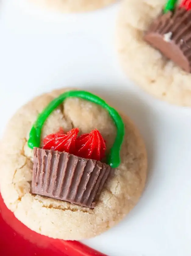 Peanut Butter Christmas Cookie