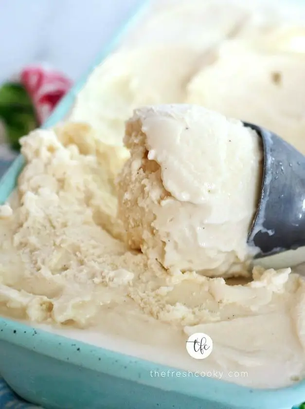 Old Fashioned Homemade Vanilla Ice Cream