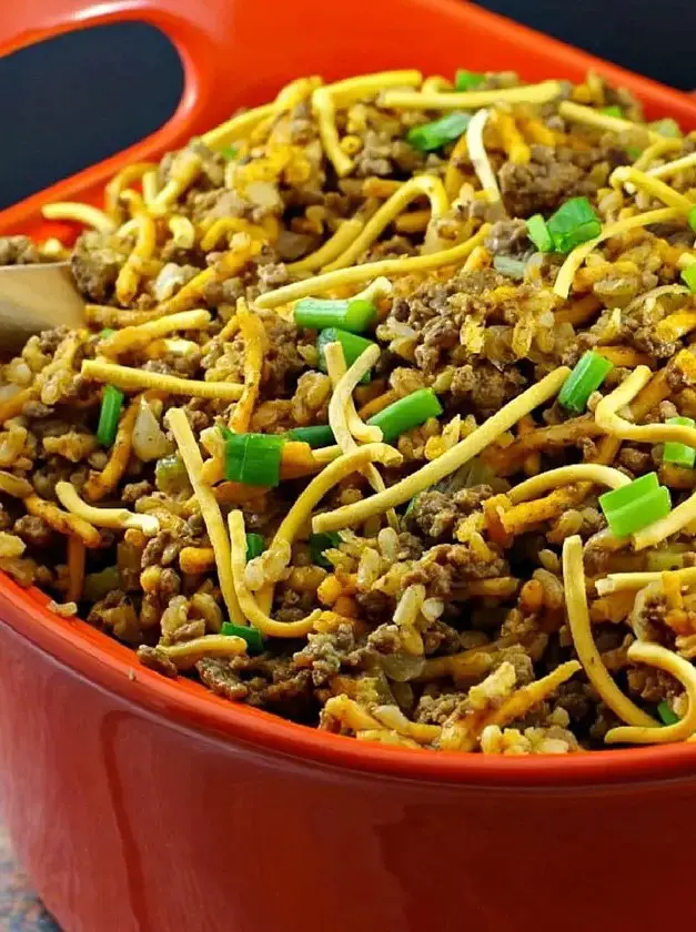 Chow Mein Hotdish