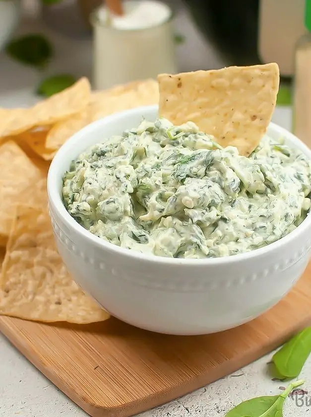 Air Fryer Spinach Dip