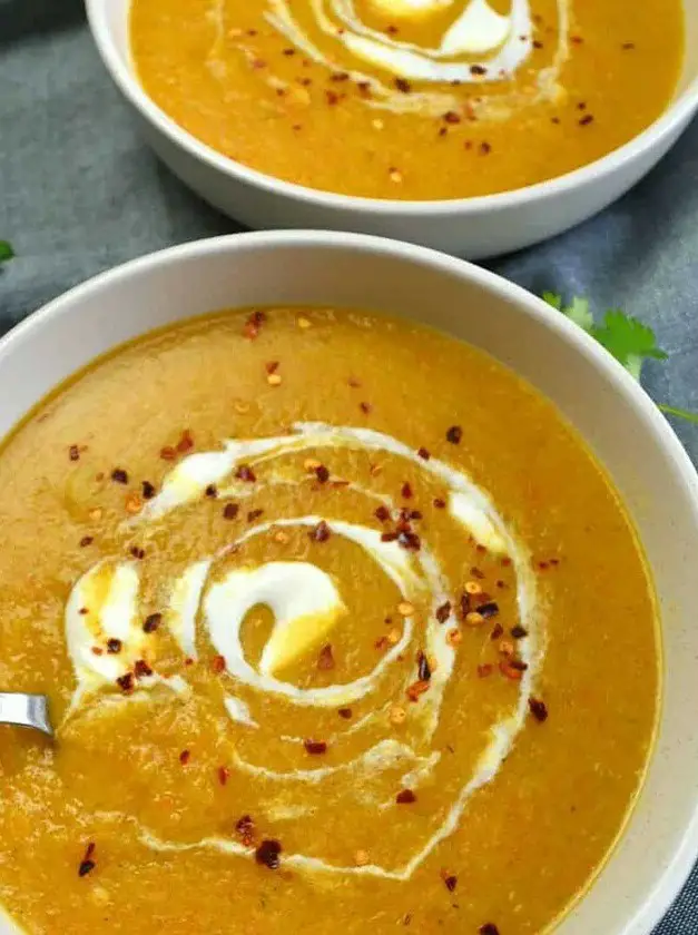 Spicy Red Lentil Soup