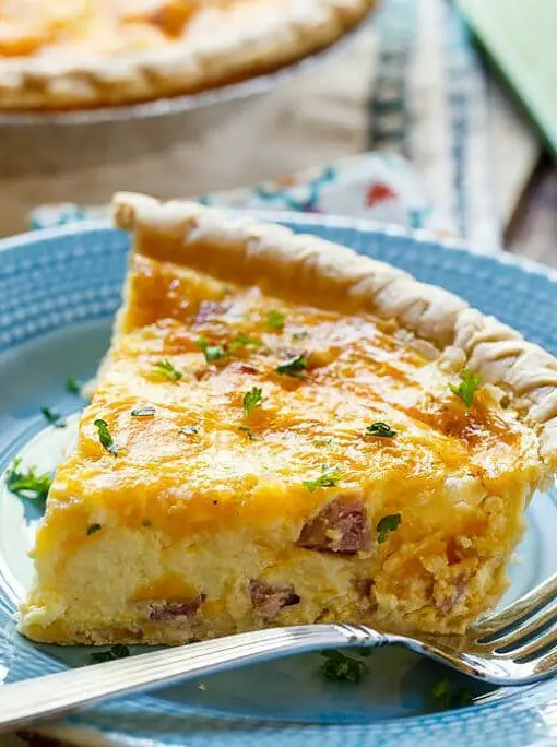 Easy Ham and Cheese Quiche