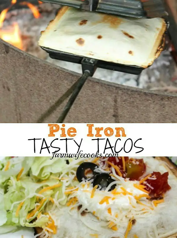 Pie Iron Tasty Taco