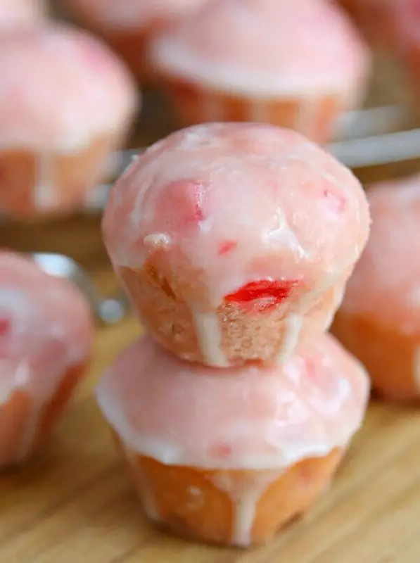 Cherry Donut Muffins