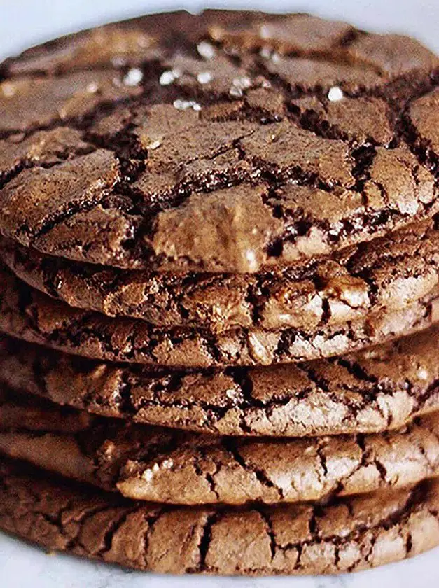 Chewy Chocolate Fudge Cookies