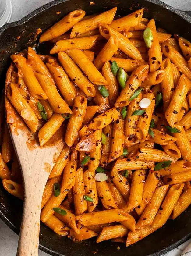 Creamy Korean Gochujang Pasta