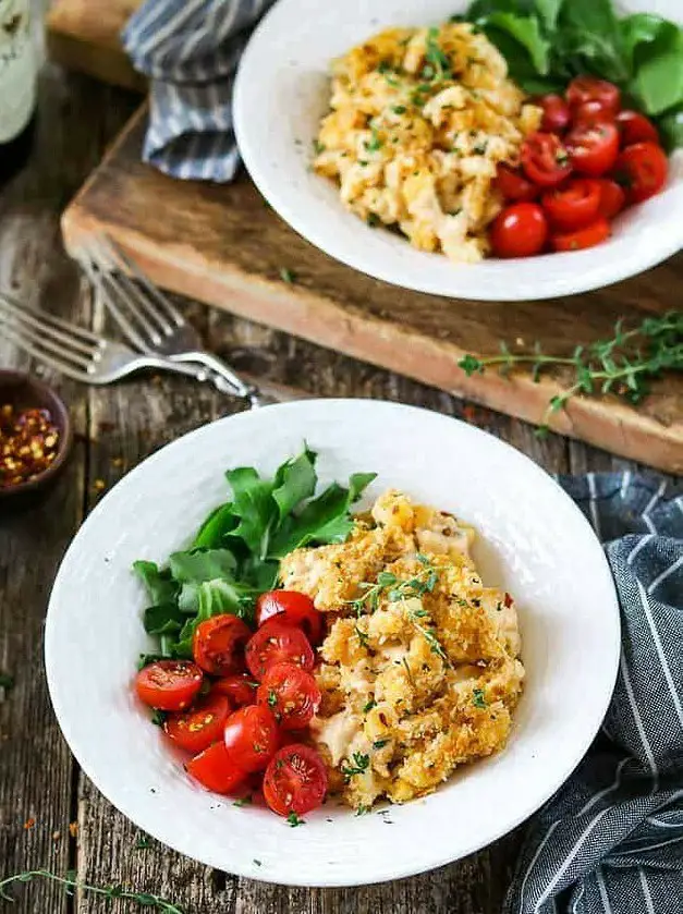 Baked Vegan Mac and Cheese