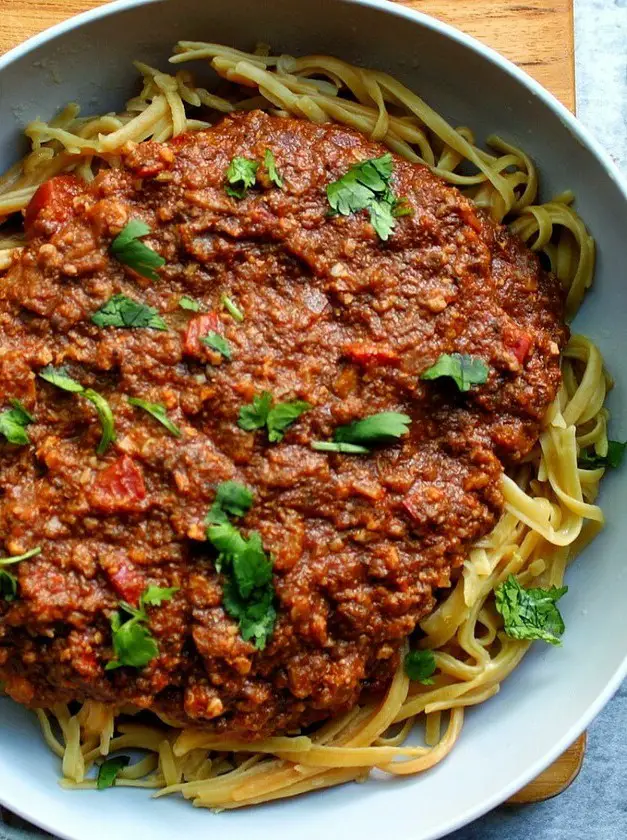 Vegetarian Bolognese Sauce