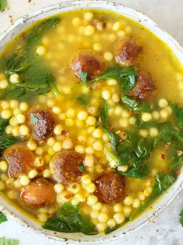 Vegan Italian Wedding Soup