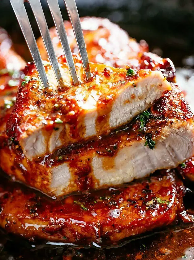 Honey Garlic Pork Chops