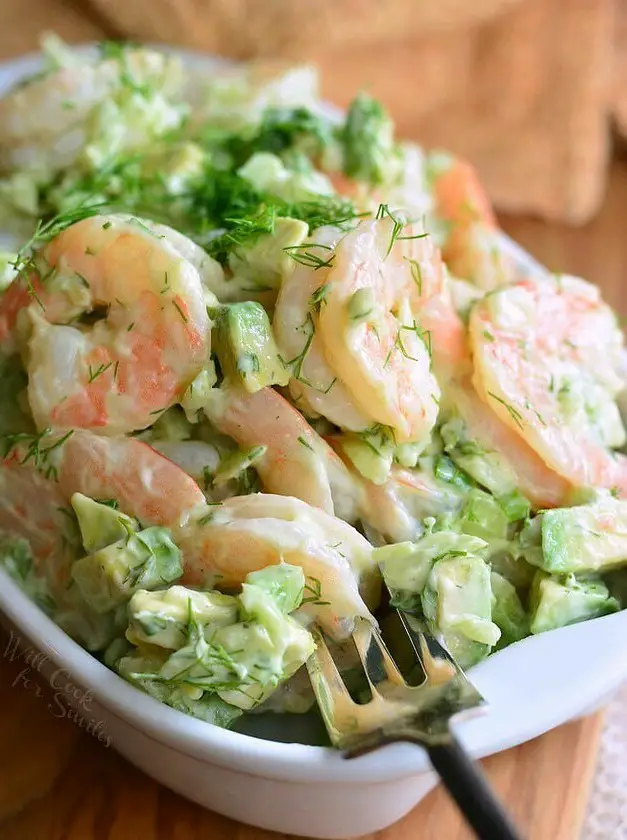 Avocado Shrimp Salad