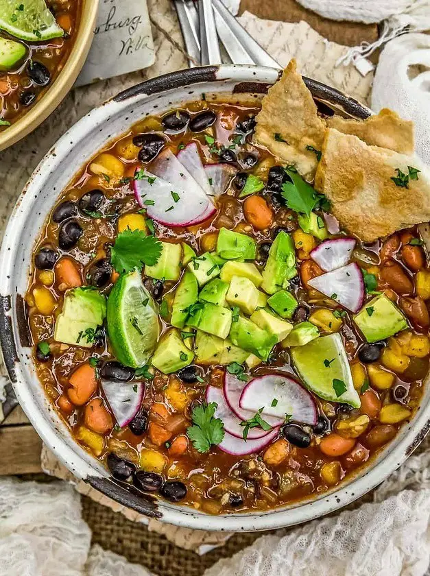 Easy Vegan Mexican Posole