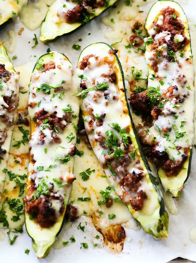 Italian Zucchini Boats