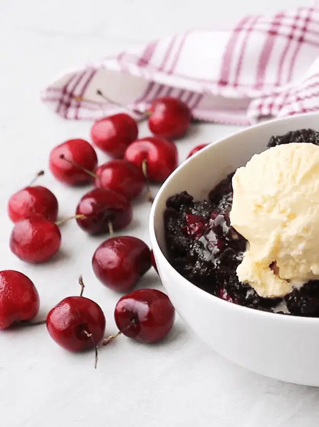 Chocolate Cherry Dump Cake