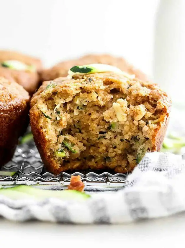 Healthy Zucchini Muffins