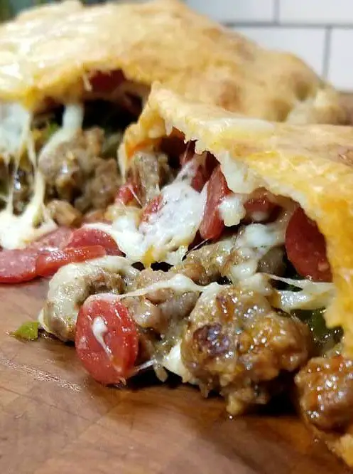 Meat Lovers Gameday Calzone