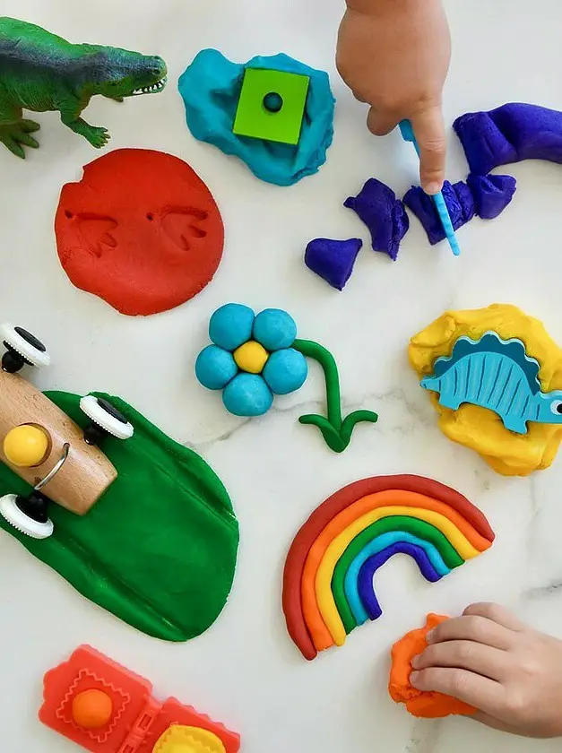 Easy Homemade Playdough