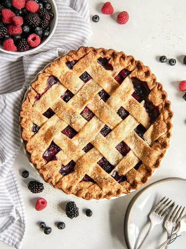 Triple Berry Pie