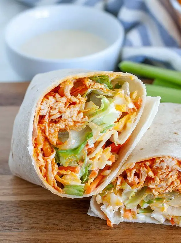 Buffalo Chicken Wraps