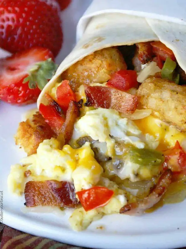 Loaded Breakfast Burrito