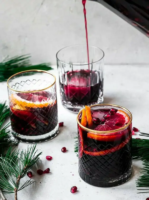 Winter Spiced Sangria