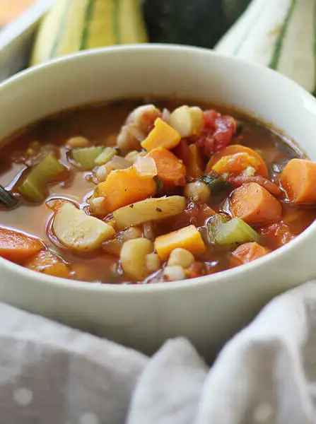 Fall Harvest Homemade Vegetable Soup