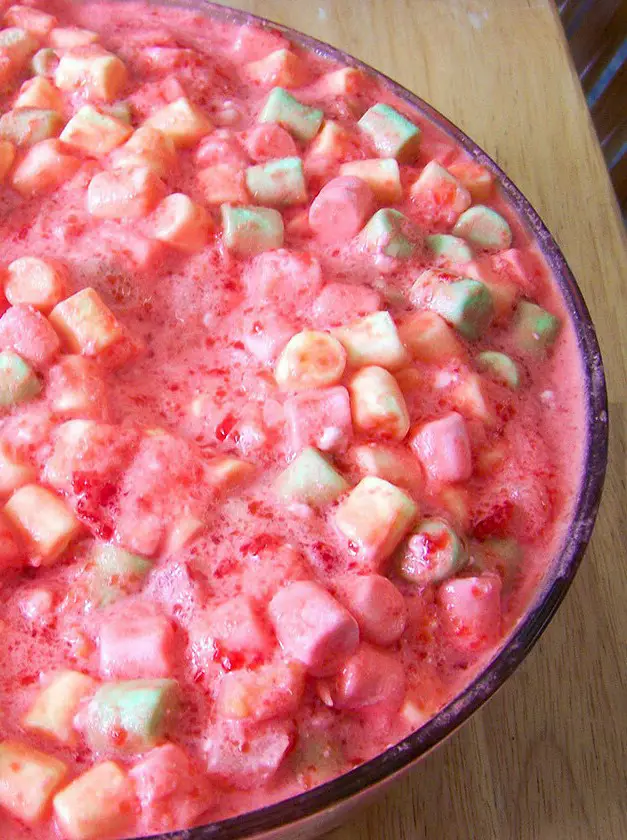 Cherry Marshmallow Jello Salad