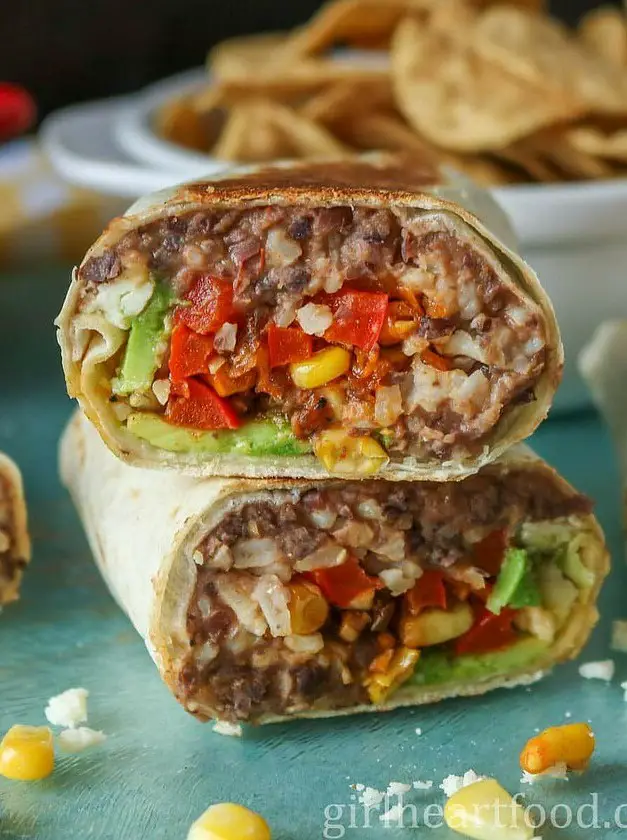 Refried Bean Burrito