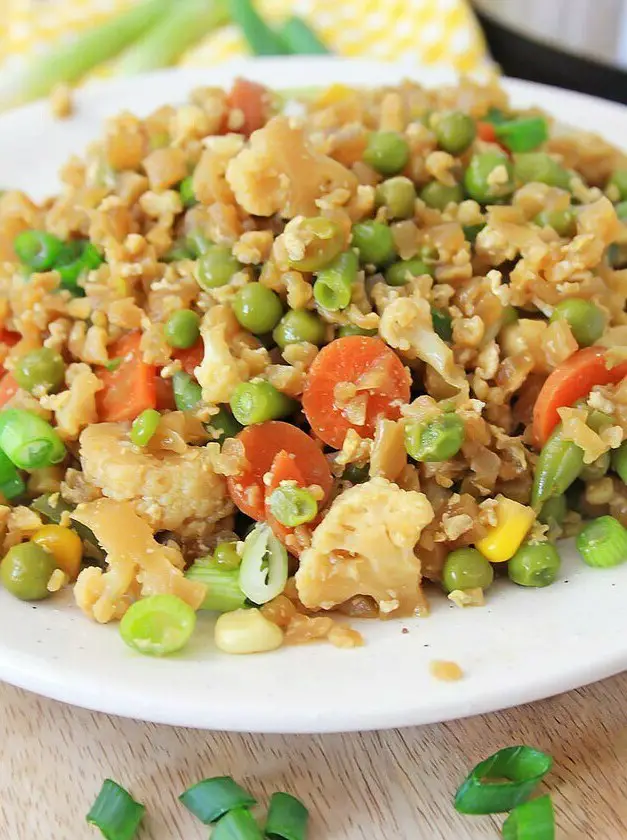 Instant Pot Cauliflower Fried Rice