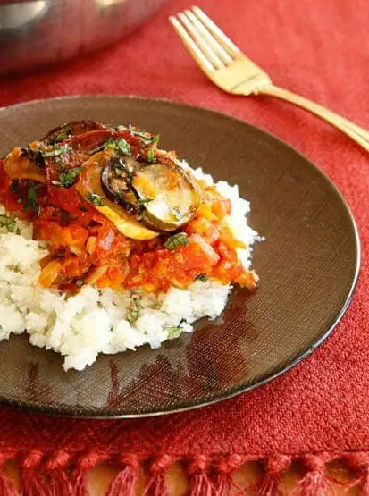 Spicy Smoky Ratatouille Casserole