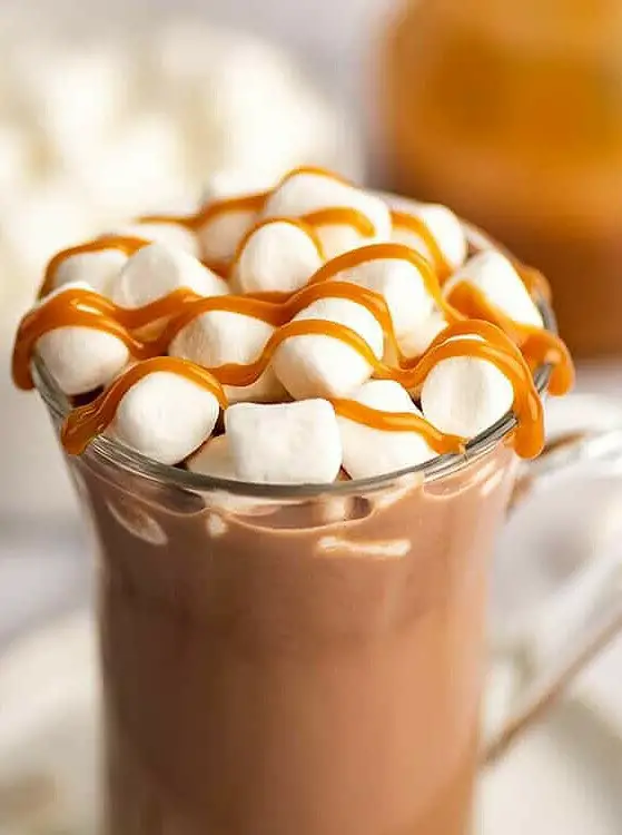 Salted Caramel Hot Chocolate