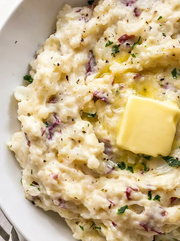 Roasted Garlic Mashed Potatoes