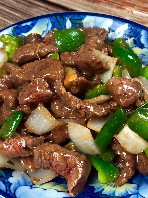 Pepper Steak with Onion Stir Fry