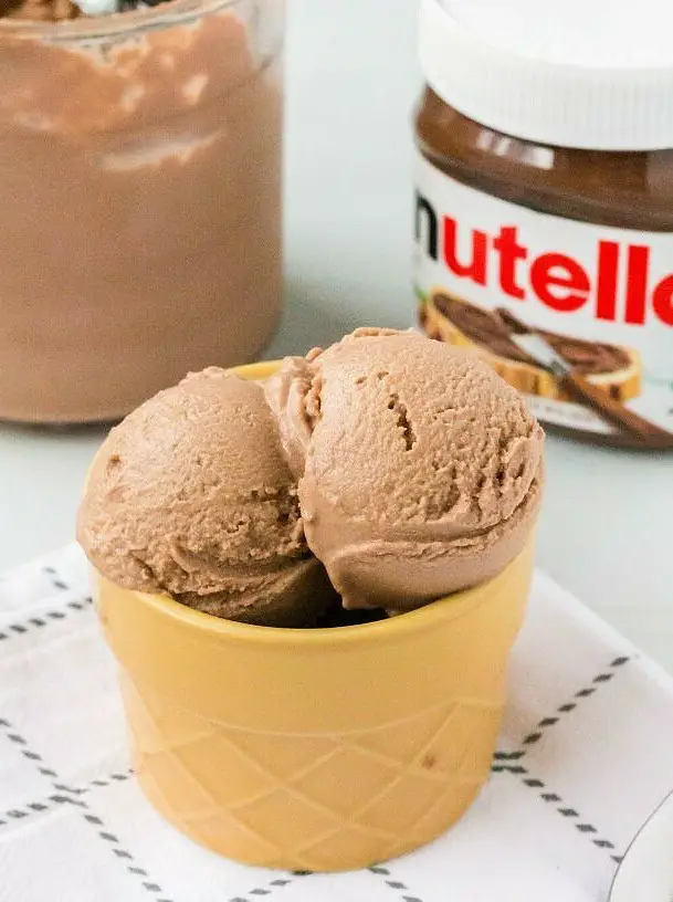 Ninja Creami Nutella Ice Cream