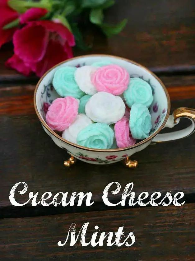 Old-Fashioned Cream Cheese Mints